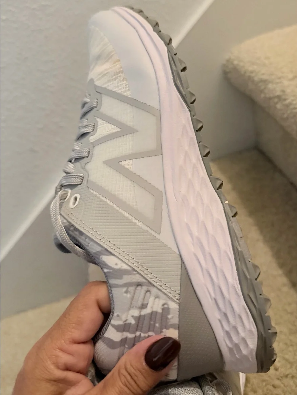 New Balance Golf Fresh Foam men size 8.5 MG406WGY grey